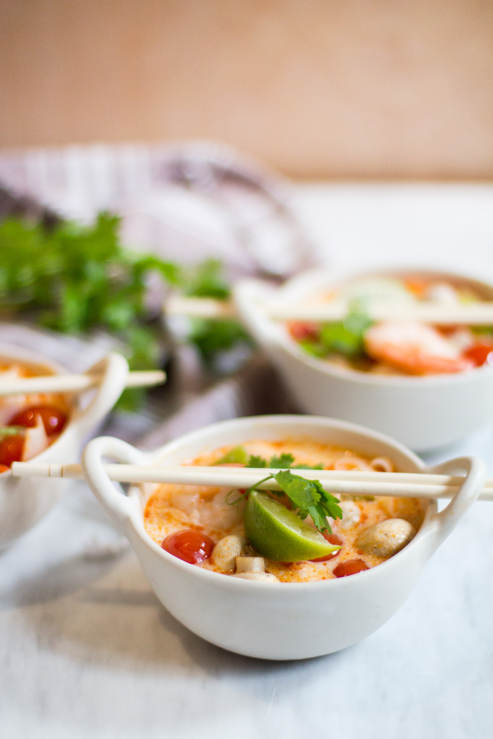 Thai Coconut Soup | The Blondielocks | Life + Style