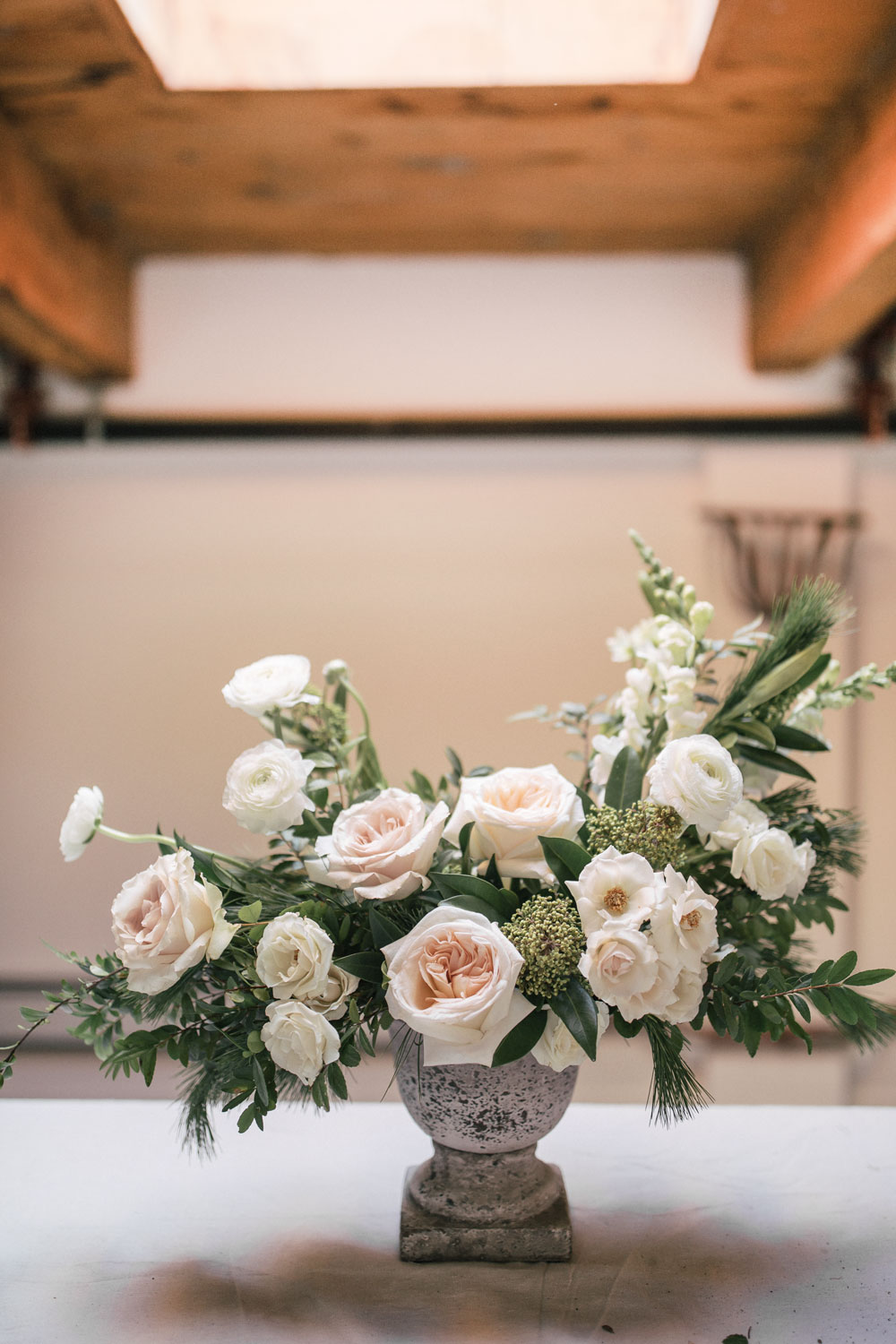 Winter Floral Arrangement Inspiration with Blush and Bloom, The  Blondielocks