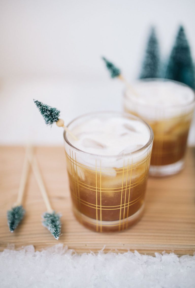 holiday whiskey sour recipe