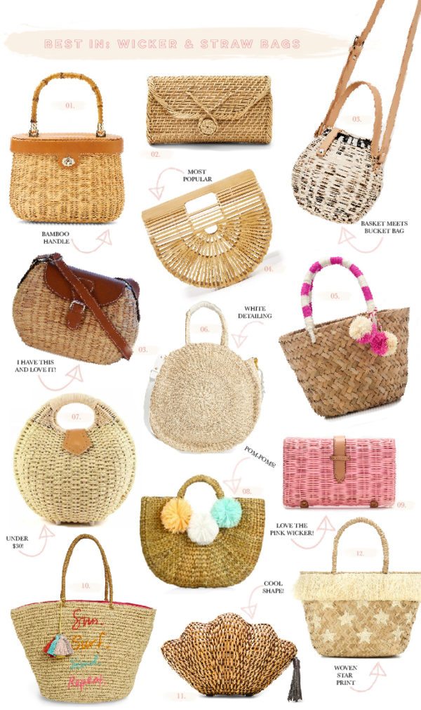 The Best Straw Bags The Blondielocks Life + Style