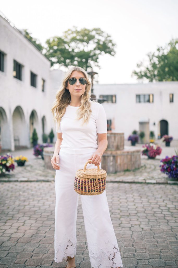 How To Style A White T-Shirt and Keep It White | The Blondielocks