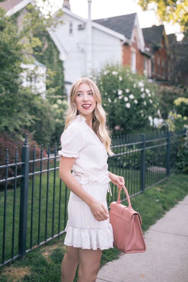 Frilled Frock | The Blondielocks | Life + Style