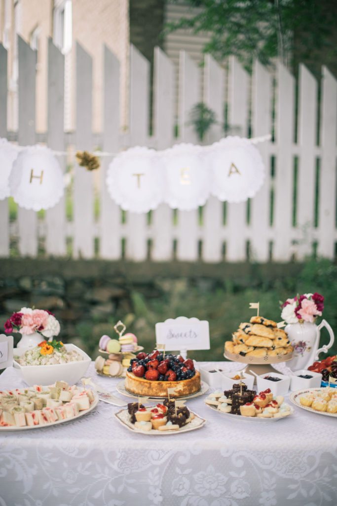 You Make My Dreams Come True: High Tea Bridal Shower | The Blondielocks ...