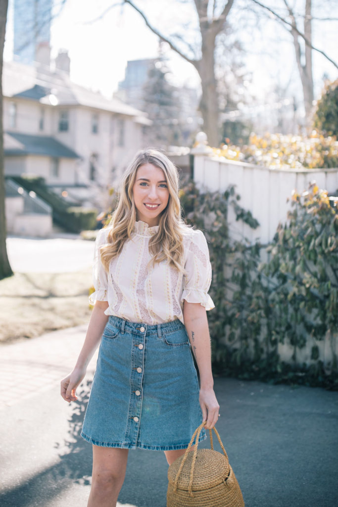Easter Blouse | The Blondielocks | Life + Style