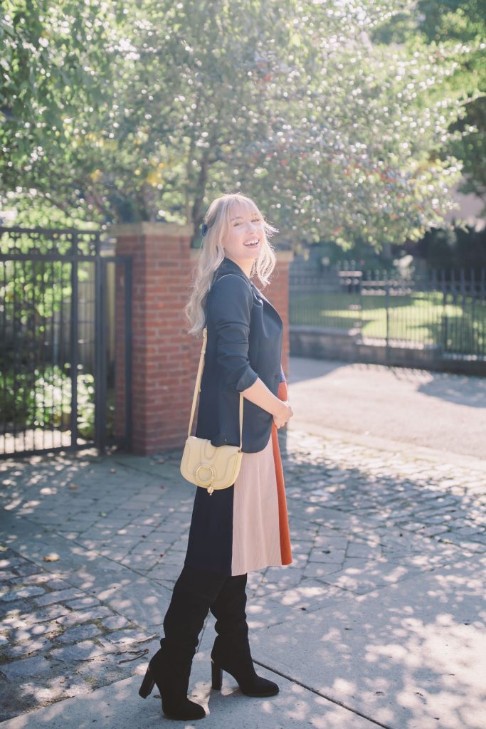 Autumn Colour Block | The Blondielocks | Life + Style