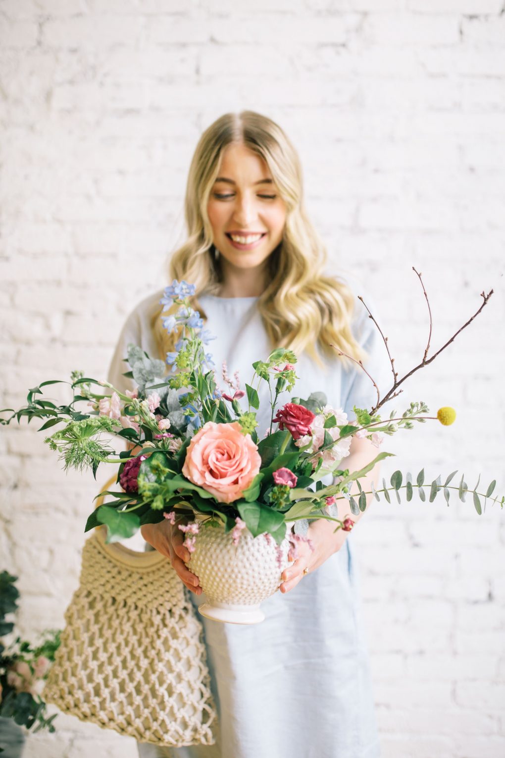 Mama & Me Flower Arranging + How to Make Your Own Spring Inspired ...