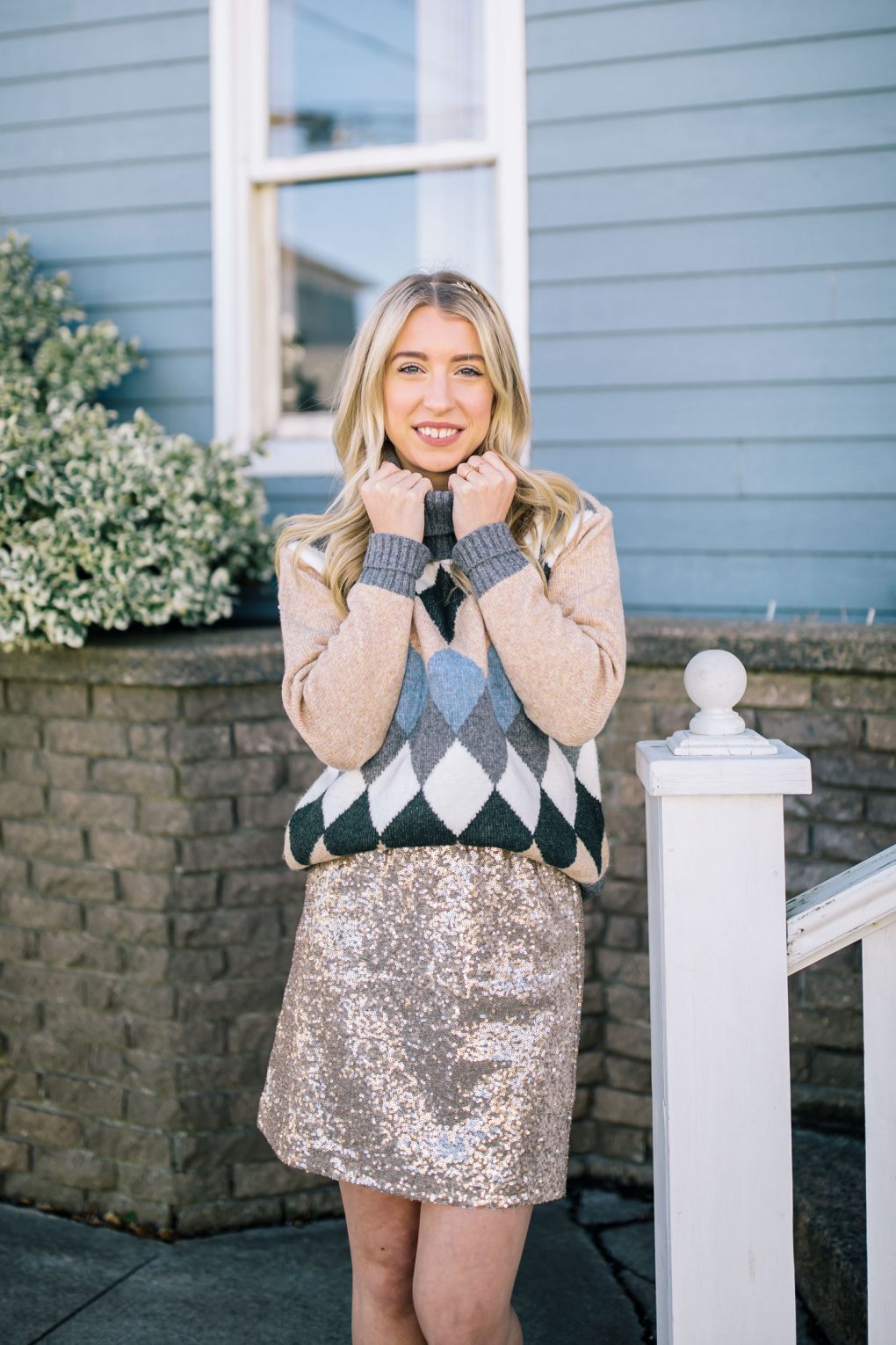 Sequin With A Sweater | The Blondielocks | Life + Style